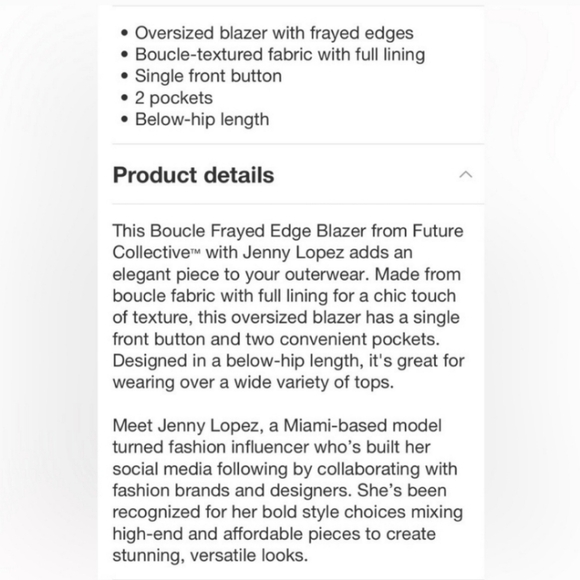 Cream Blazer for Women - Picture 9 of 13